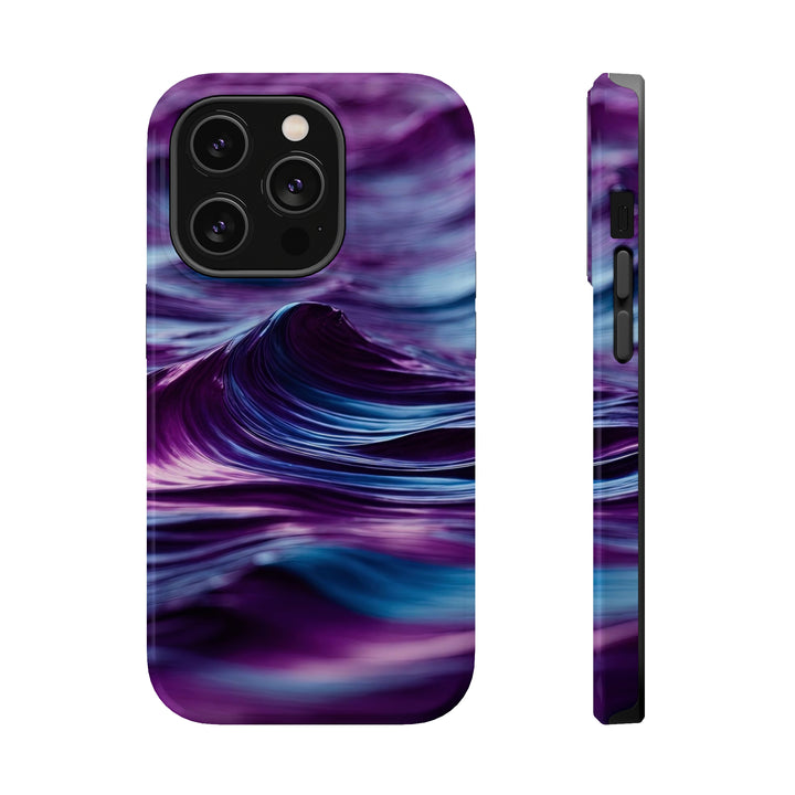 Purple Ocean Waves - MagSafe Tough Case