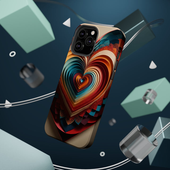 Vibrant Paper Heart - MagSafe Tough Case