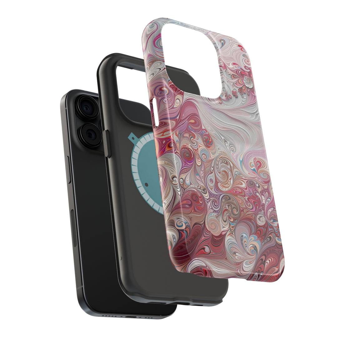 Floral Swirl Symphony - MagSafe Tough Case