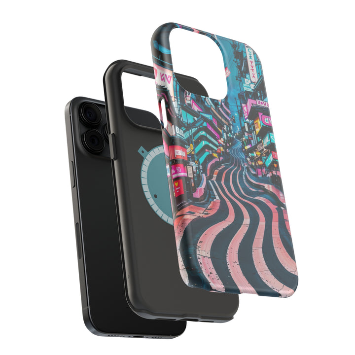 Vibrant Urban Waves - MagSafe Tough Case