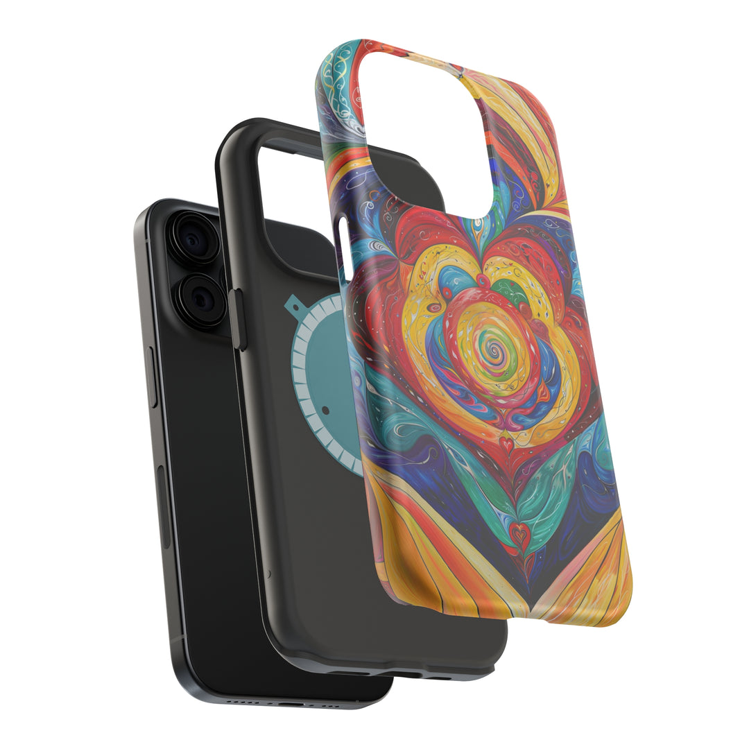 Vibrant Swirling Emotions - MagSafe Tough Case