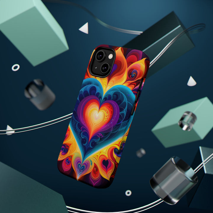 Cosmic Vibrant Heart - MagSafe Tough Case