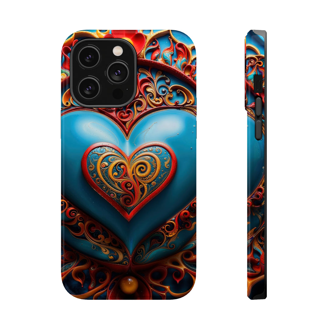 Ornate Heart Mandala - MagSafe Tough Case