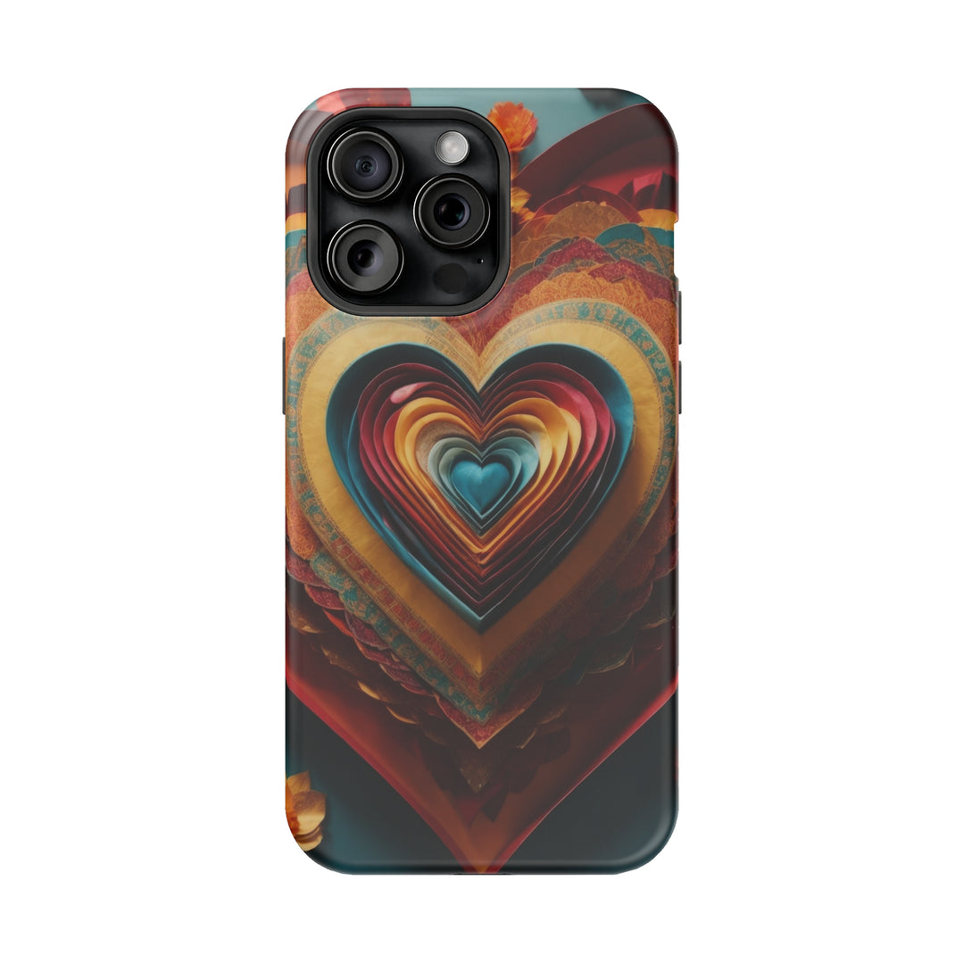 Infinite Layered Hearts - MagSafe Tough Case