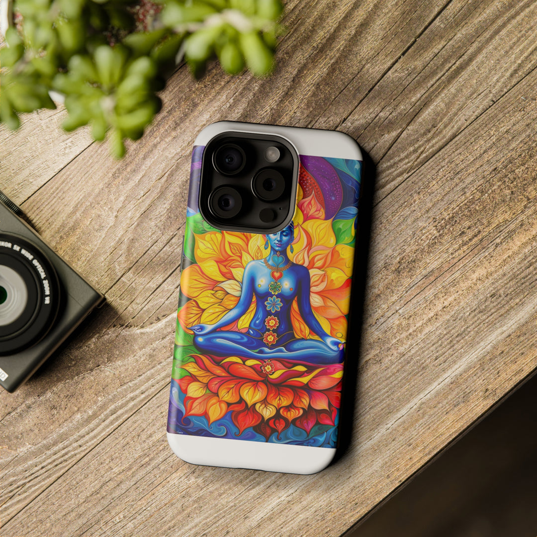 Cosmic Floral Meditation - MagSafe Tough Case