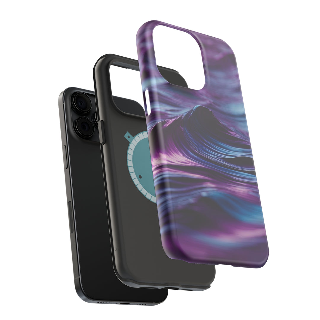 Purple Ocean Waves - MagSafe Tough Case