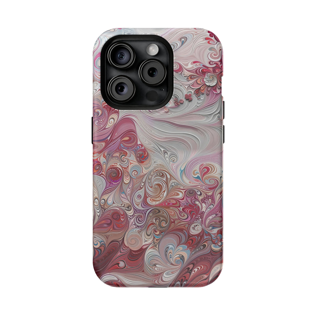 Floral Swirl Symphony - MagSafe Tough Case