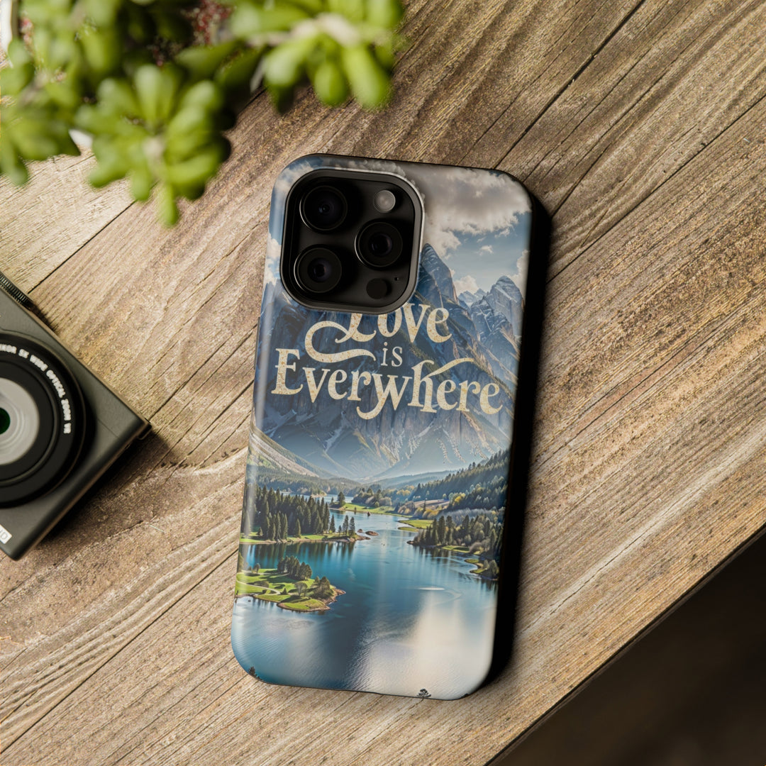 Mountainous Love Reflection - MagSafe Tough Case