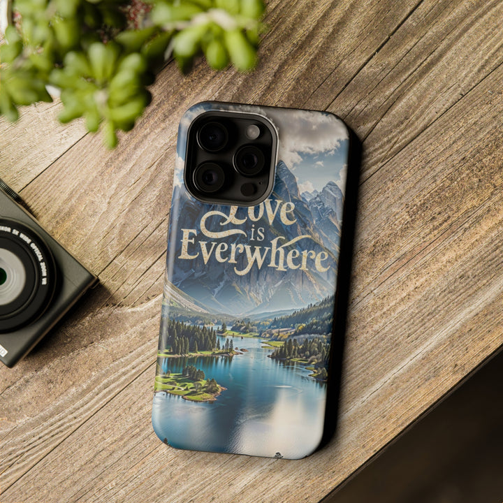 Mountainous Love Reflection - MagSafe Tough Case