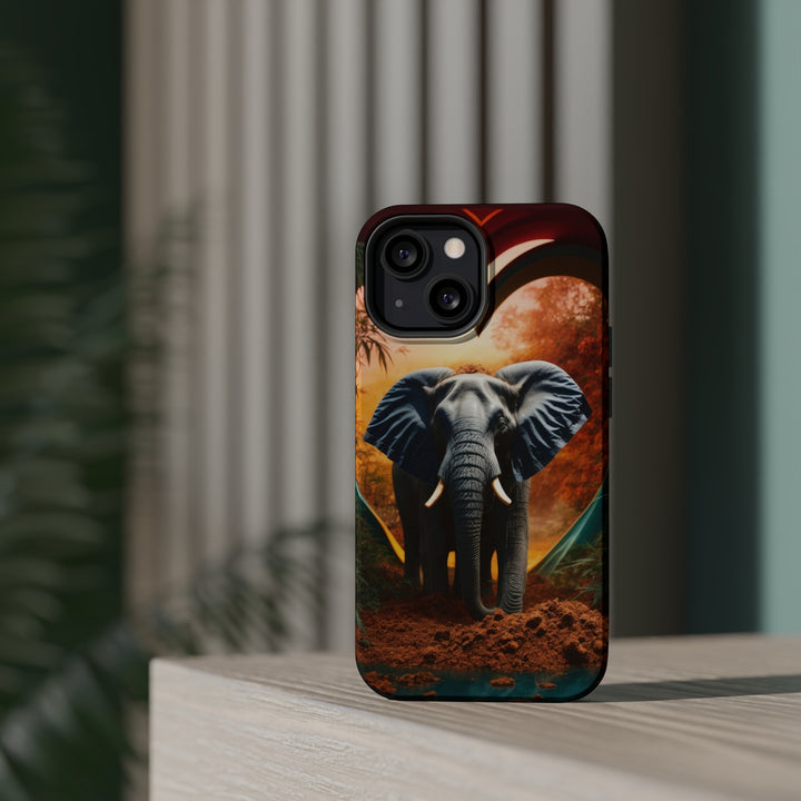 Heart Portal Elephant - MagSafe Tough Case