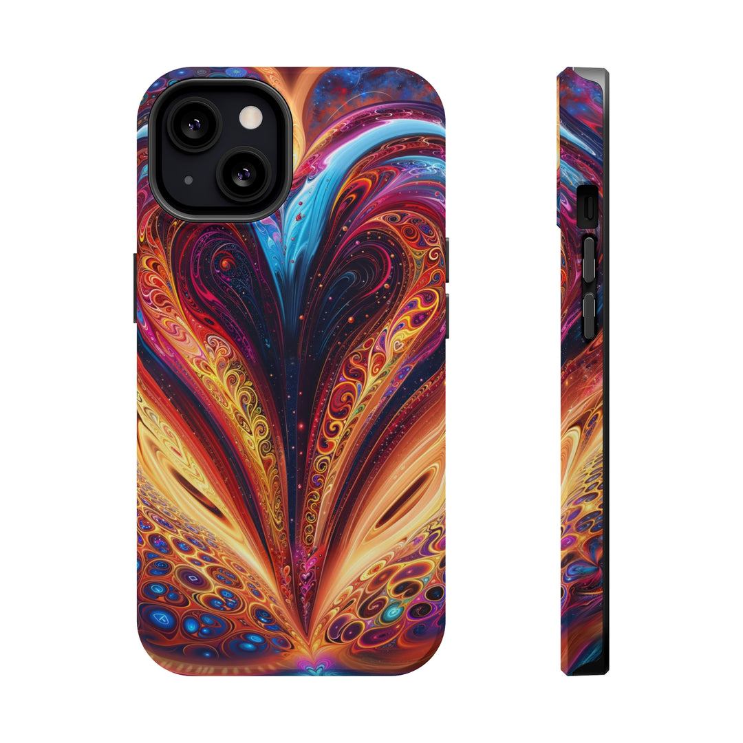 Cosmic Vibrant Swirls - MagSafe Tough Case