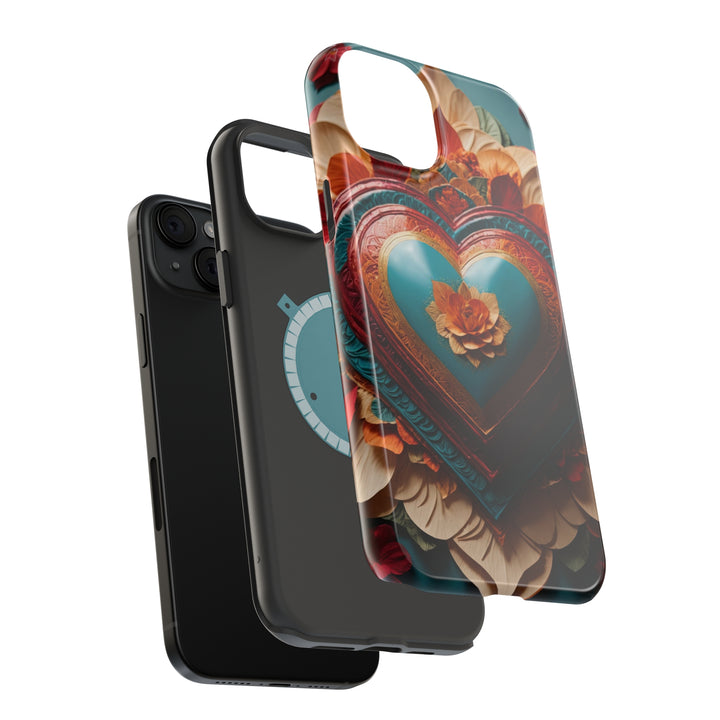 Floral Heart Embrace - MagSafe Tough Case