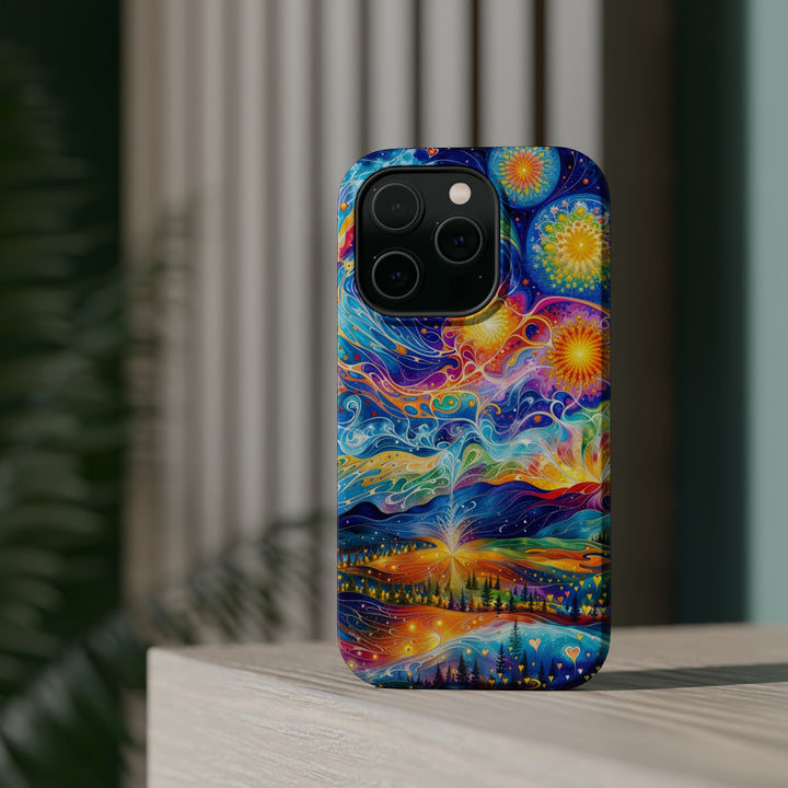 Cosmic Vibrant Landscape - MagSafe Tough Case