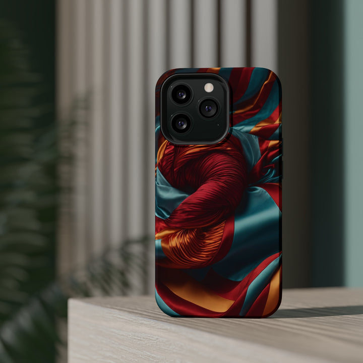 Vivid Silk Swirls - MagSafe Tough Case