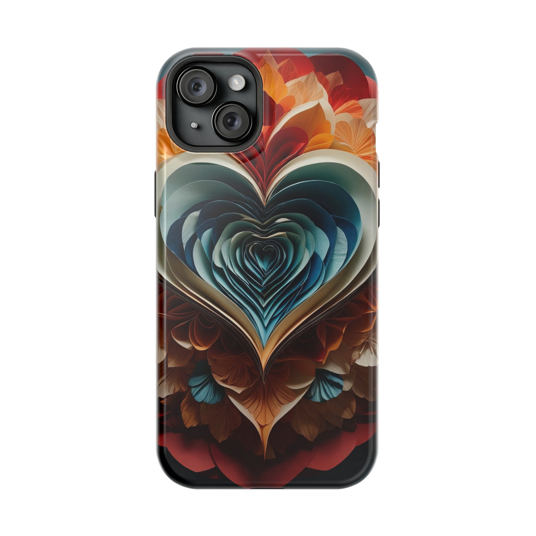 Blooming Heart Layers - MagSafe Tough Case