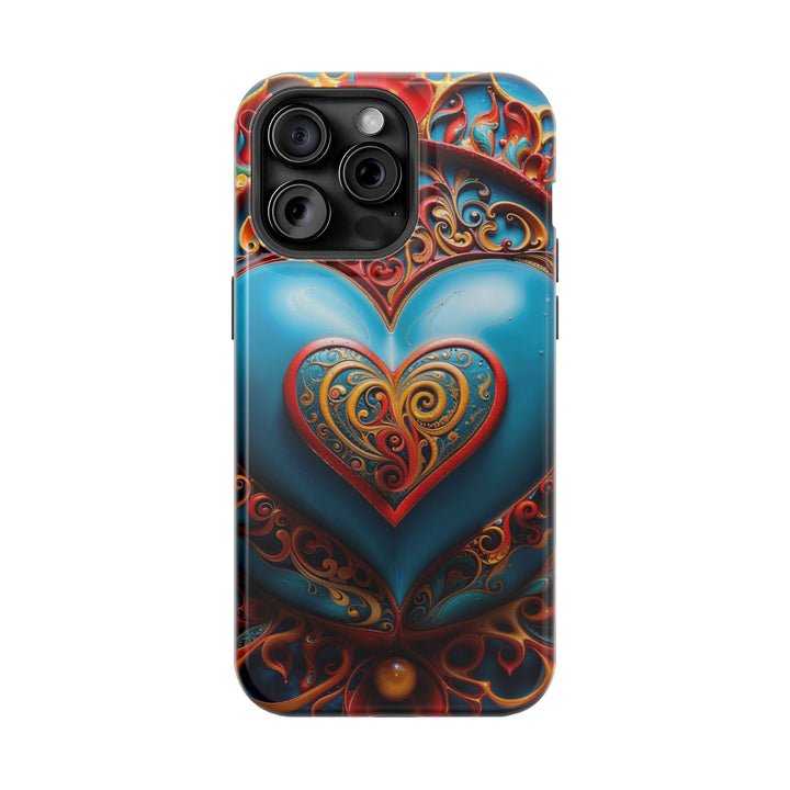 Ornate Heart Mandala - MagSafe Tough Case