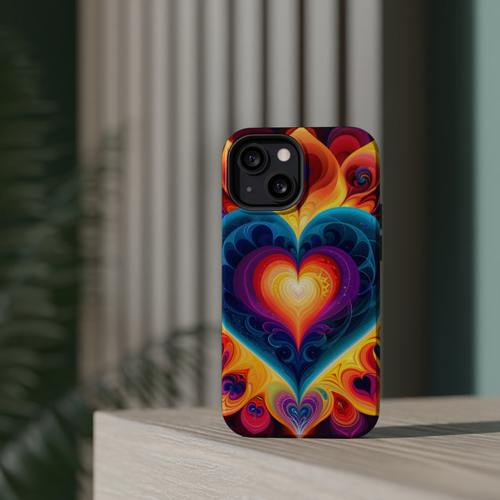 Cosmic Vibrant Heart - MagSafe Tough Case