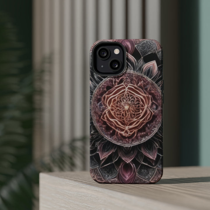 Mystic Floral Mandala - MagSafe Tough Case