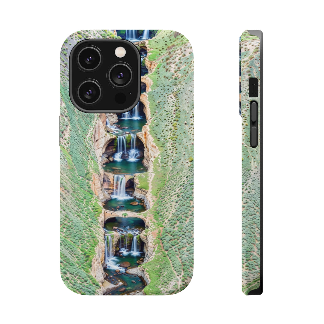 Verdant Cascade Serenity - MagSafe Tough Case