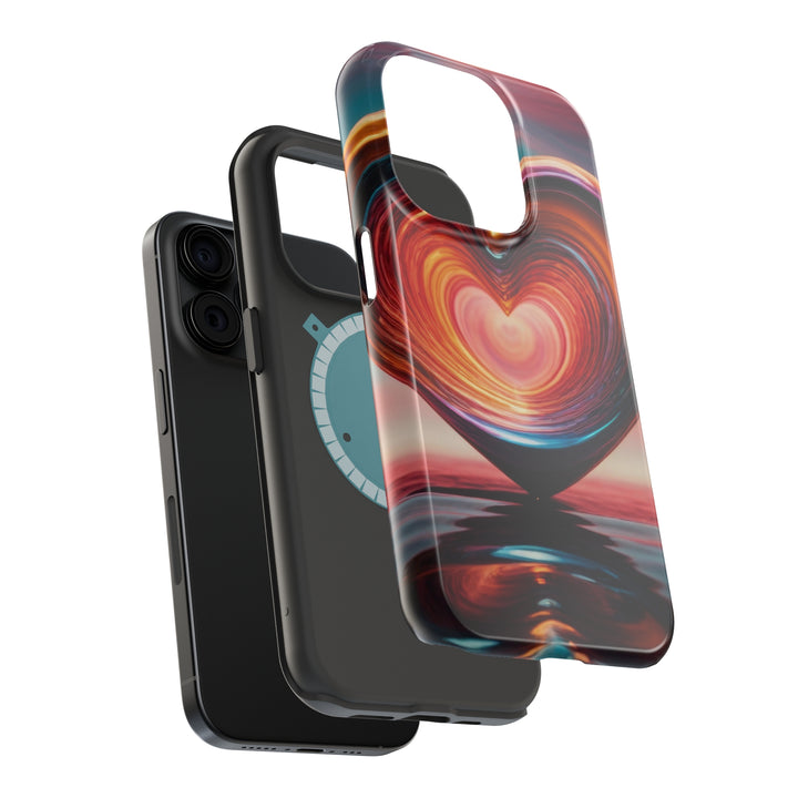 Vibrant Swirling Heart - MagSafe Tough Case