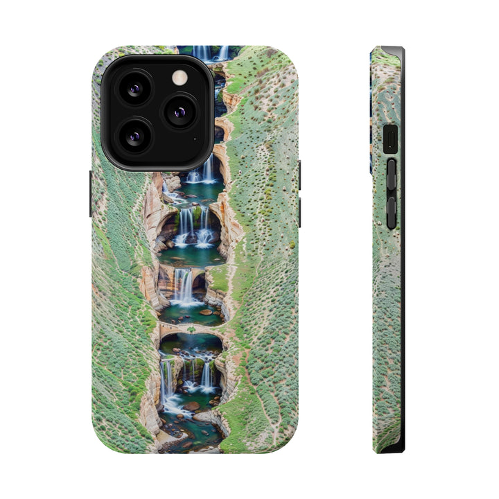 Verdant Cascade Serenity - MagSafe Tough Case