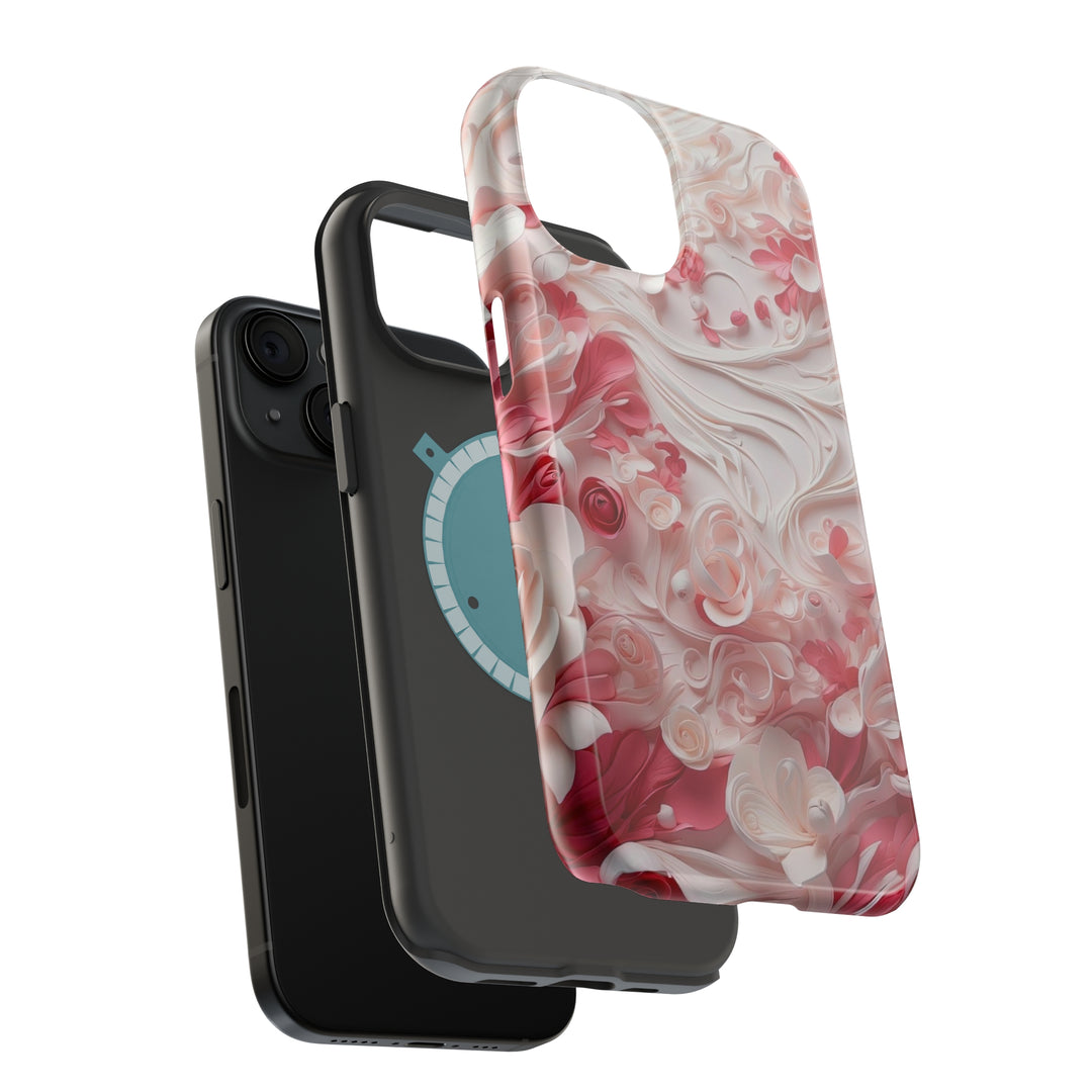 Floral Swirls Abstraction - MagSafe Tough Case