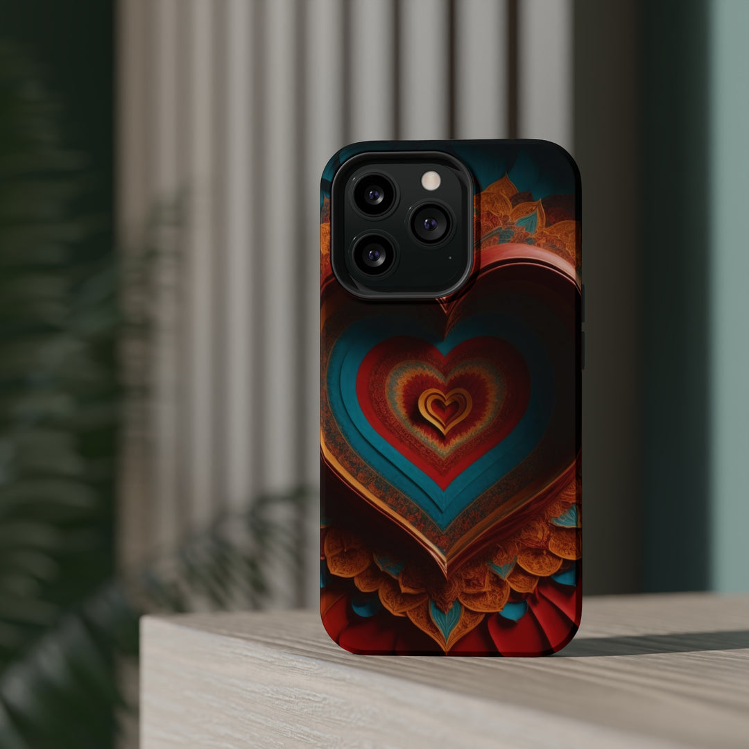 Infinite Layered Hearts - MagSafe Tough Case