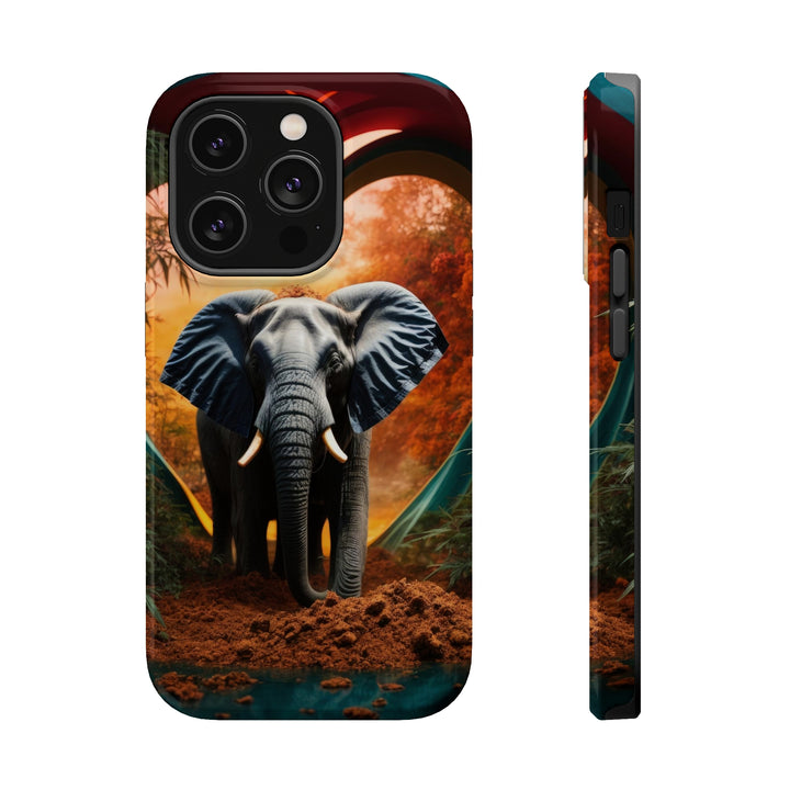 Heart Portal Elephant - MagSafe Tough Case