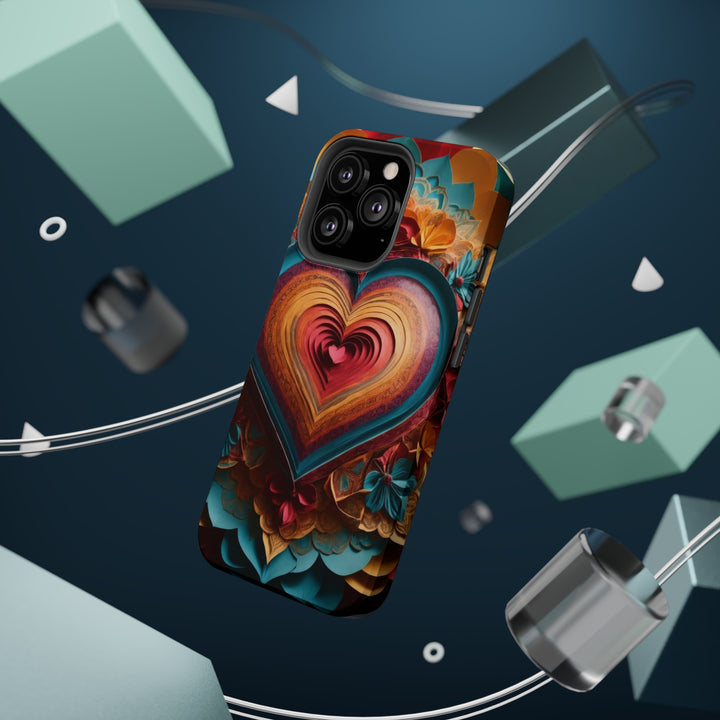 Infinite Layered Heart - MagSafe Tough Case