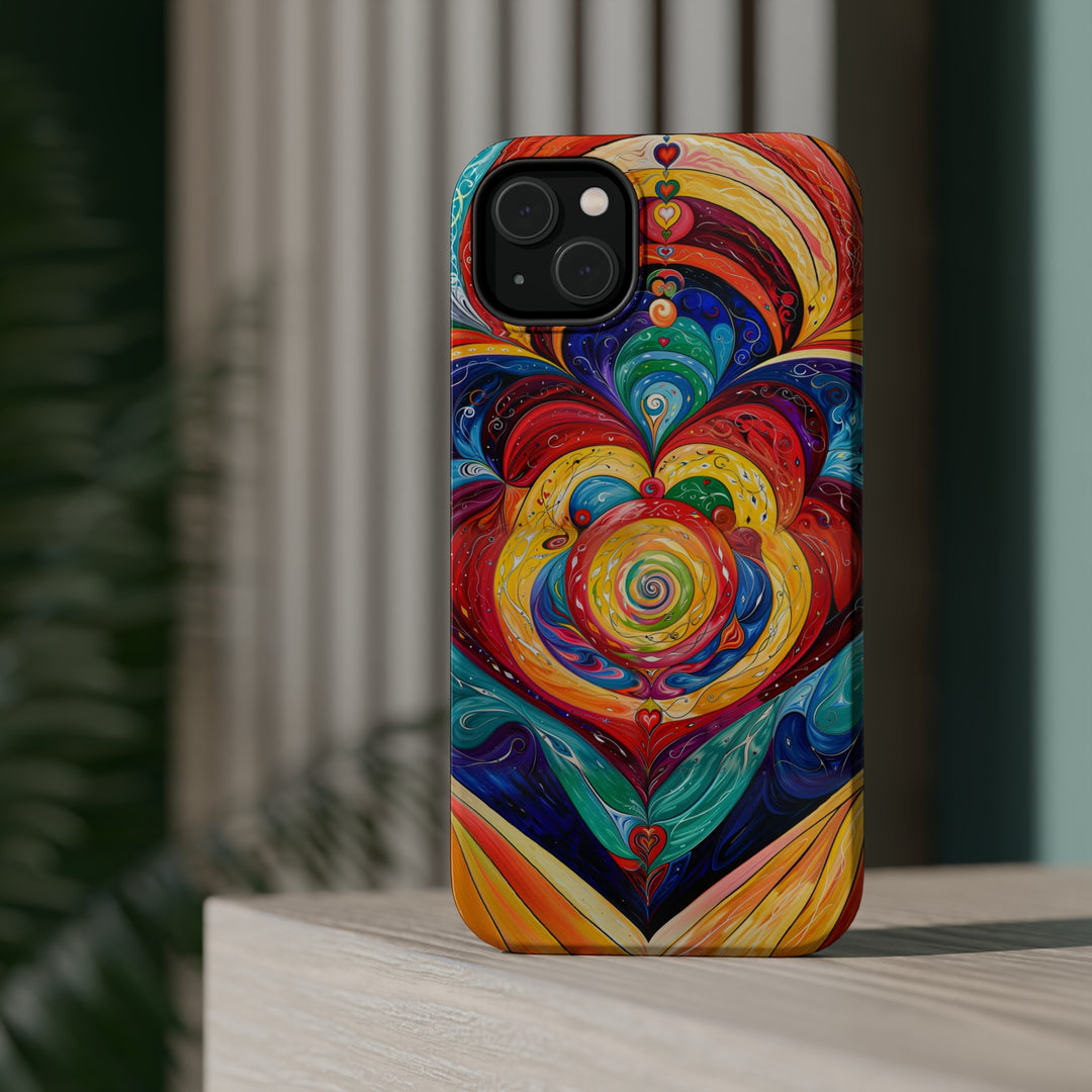 Vibrant Swirling Emotions - MagSafe Tough Case