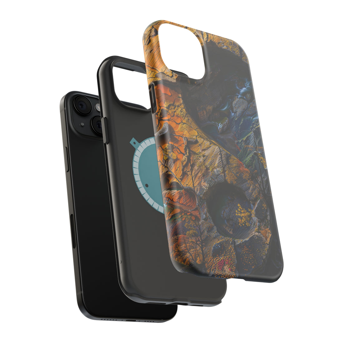 Autumn Geometric Contrast - MagSafe Tough Case
