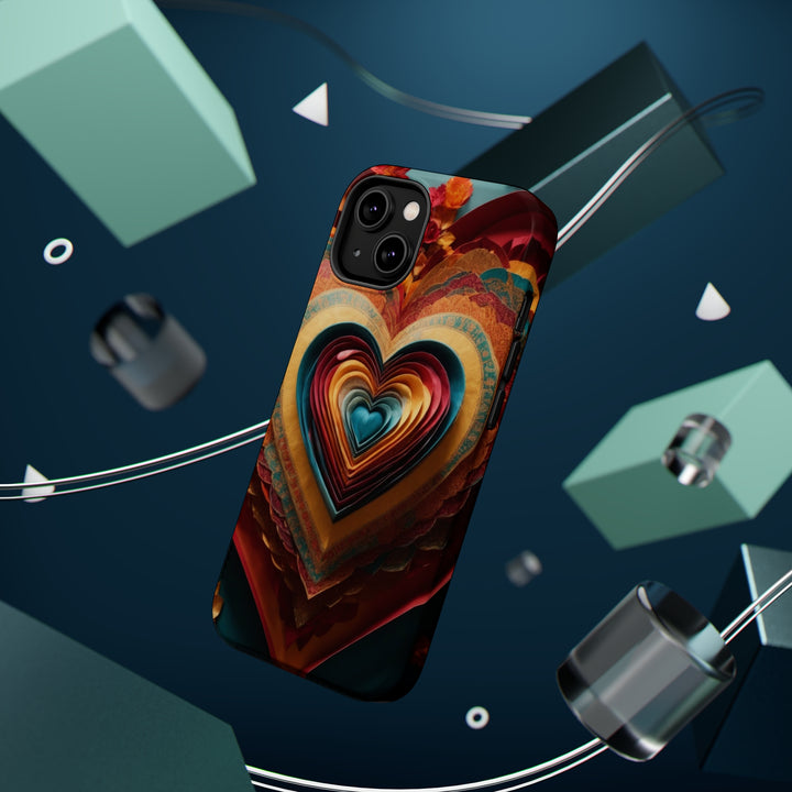 Infinite Layered Hearts - MagSafe Tough Case