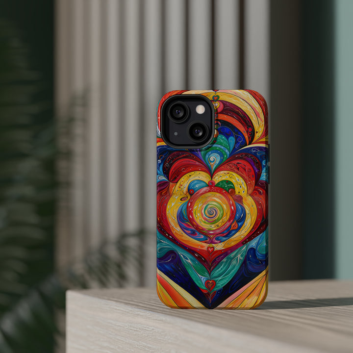 Vibrant Swirling Emotions - MagSafe Tough Case