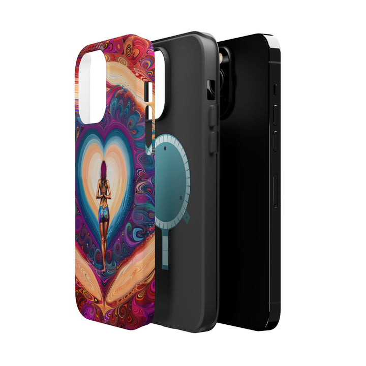 Cosmic Heart Vortex - MagSafe Tough Case