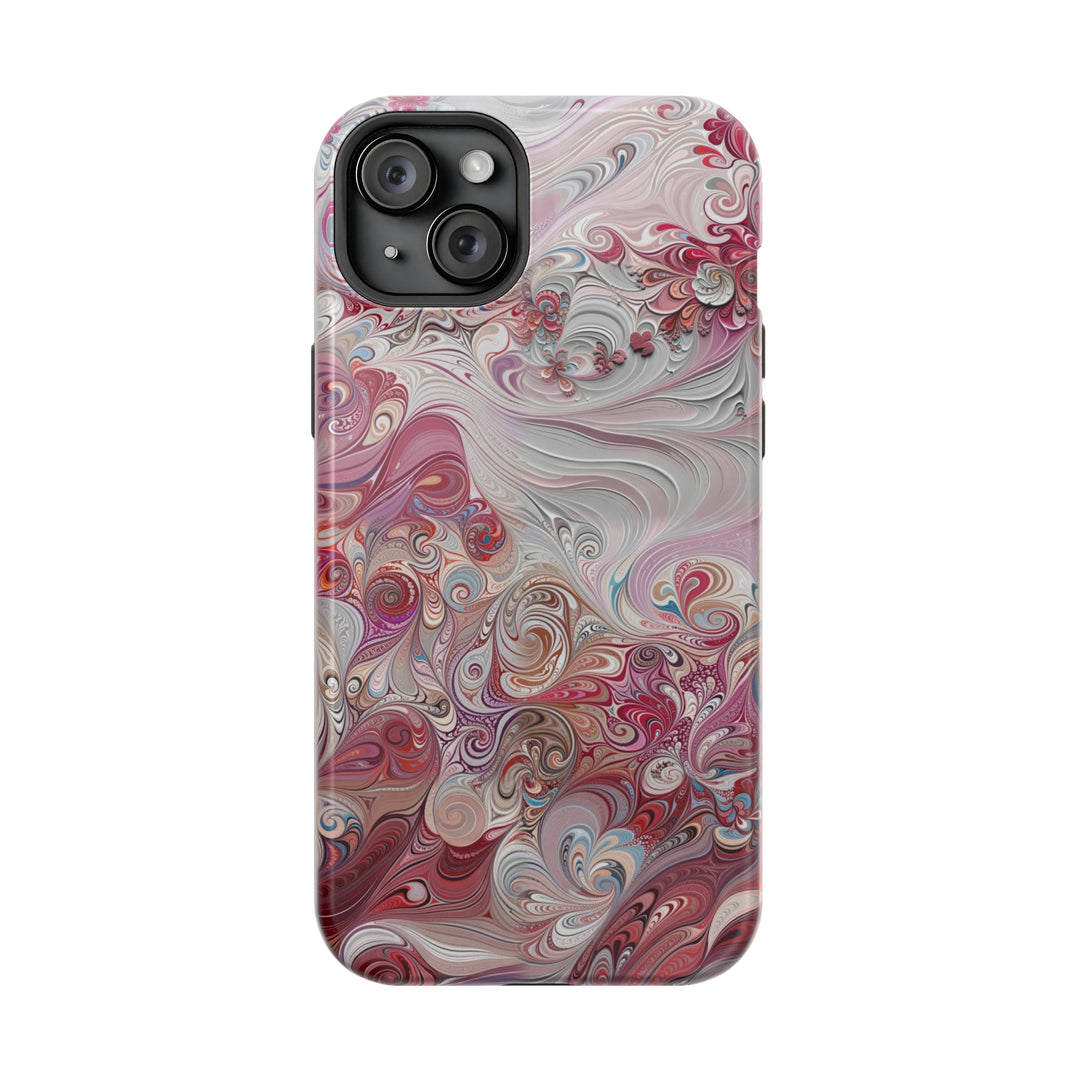 Floral Swirl Symphony - MagSafe Tough Case