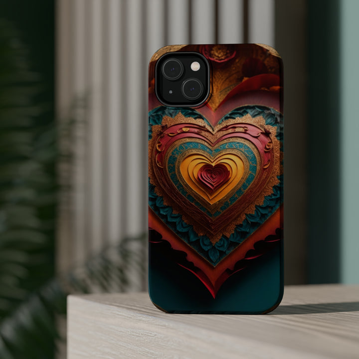 Intricate Heart Mandala - MagSafe Tough Case