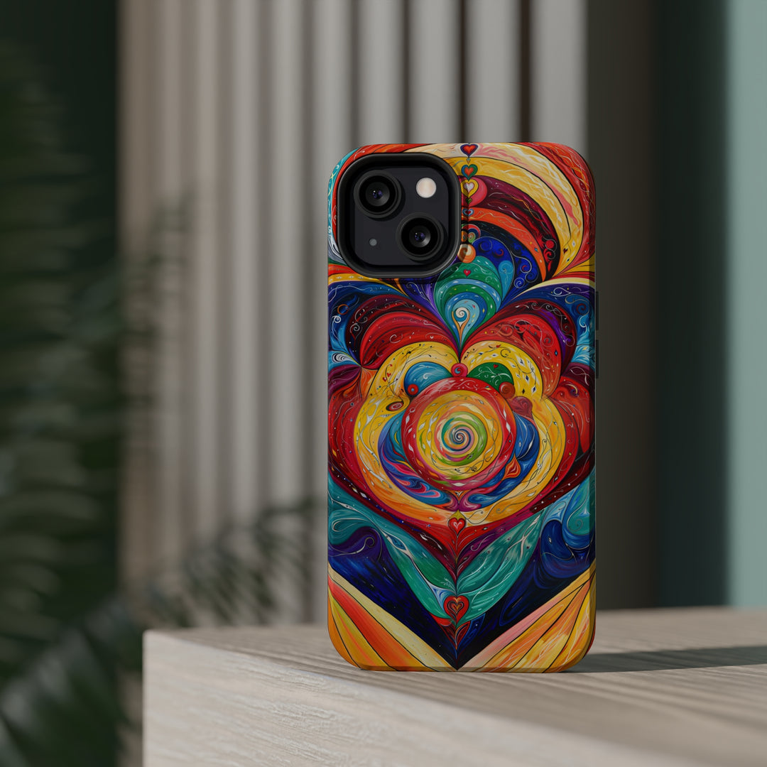 Vibrant Swirling Emotions - MagSafe Tough Case