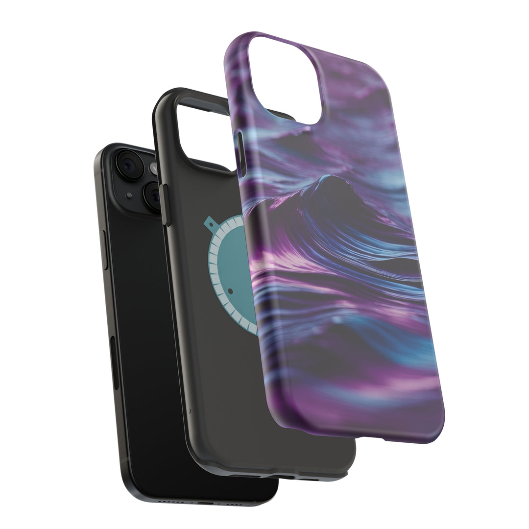 Purple Ocean Waves - MagSafe Tough Case