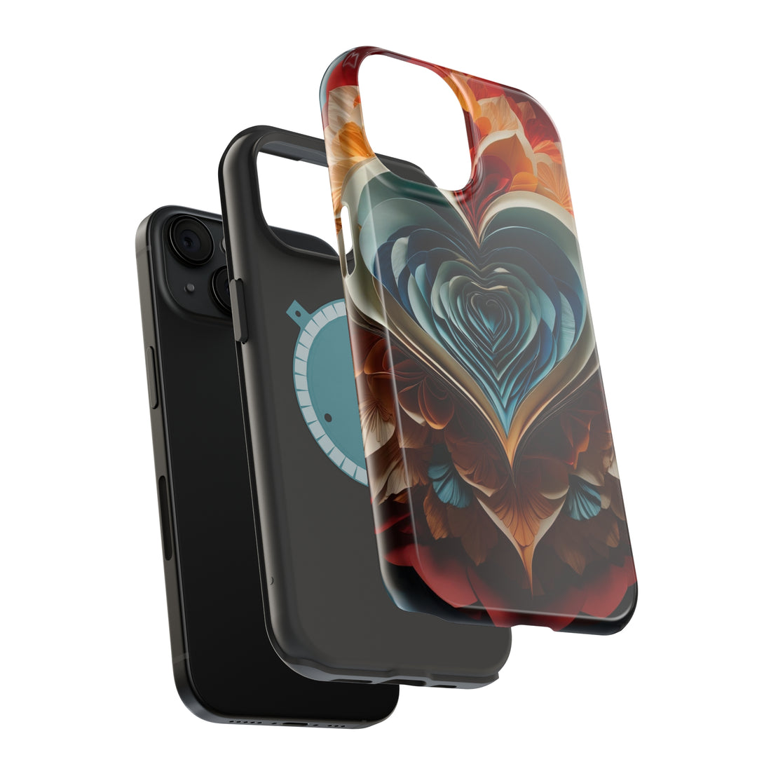 Blooming Heart Layers - MagSafe Tough Case