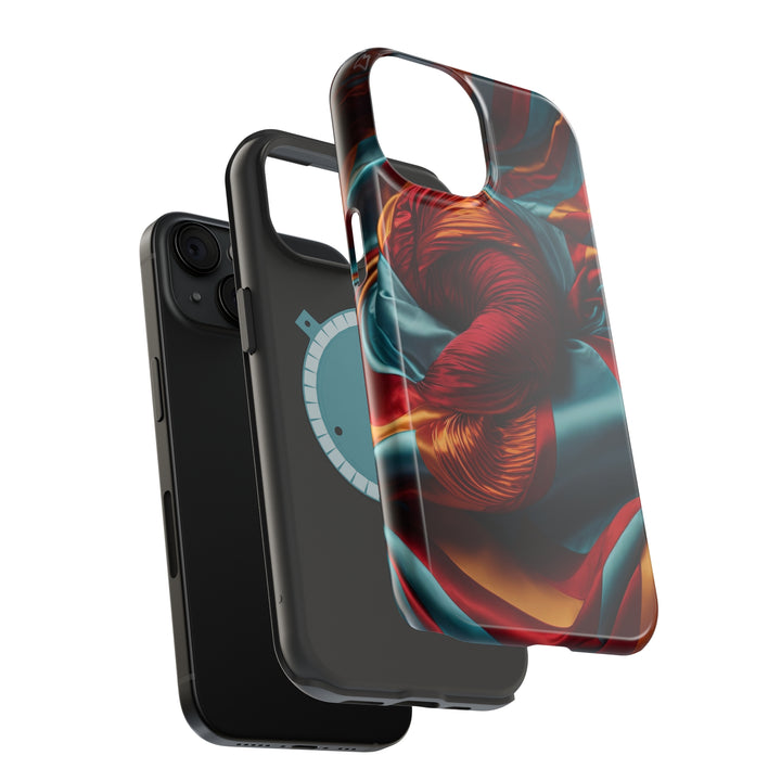 Vivid Silk Swirls - MagSafe Tough Case