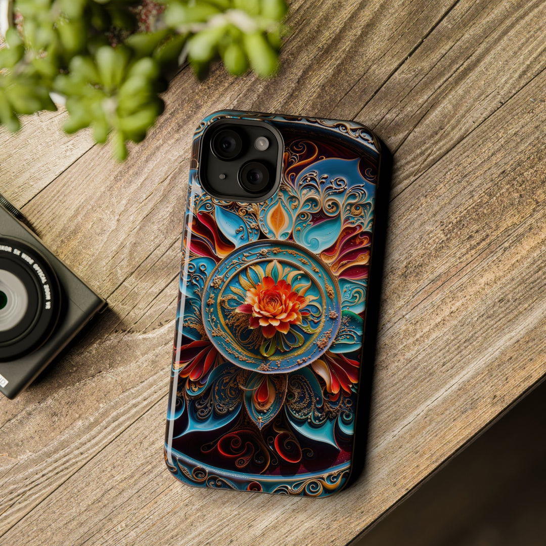 Intricate Floral Mandala - MagSafe Tough Case