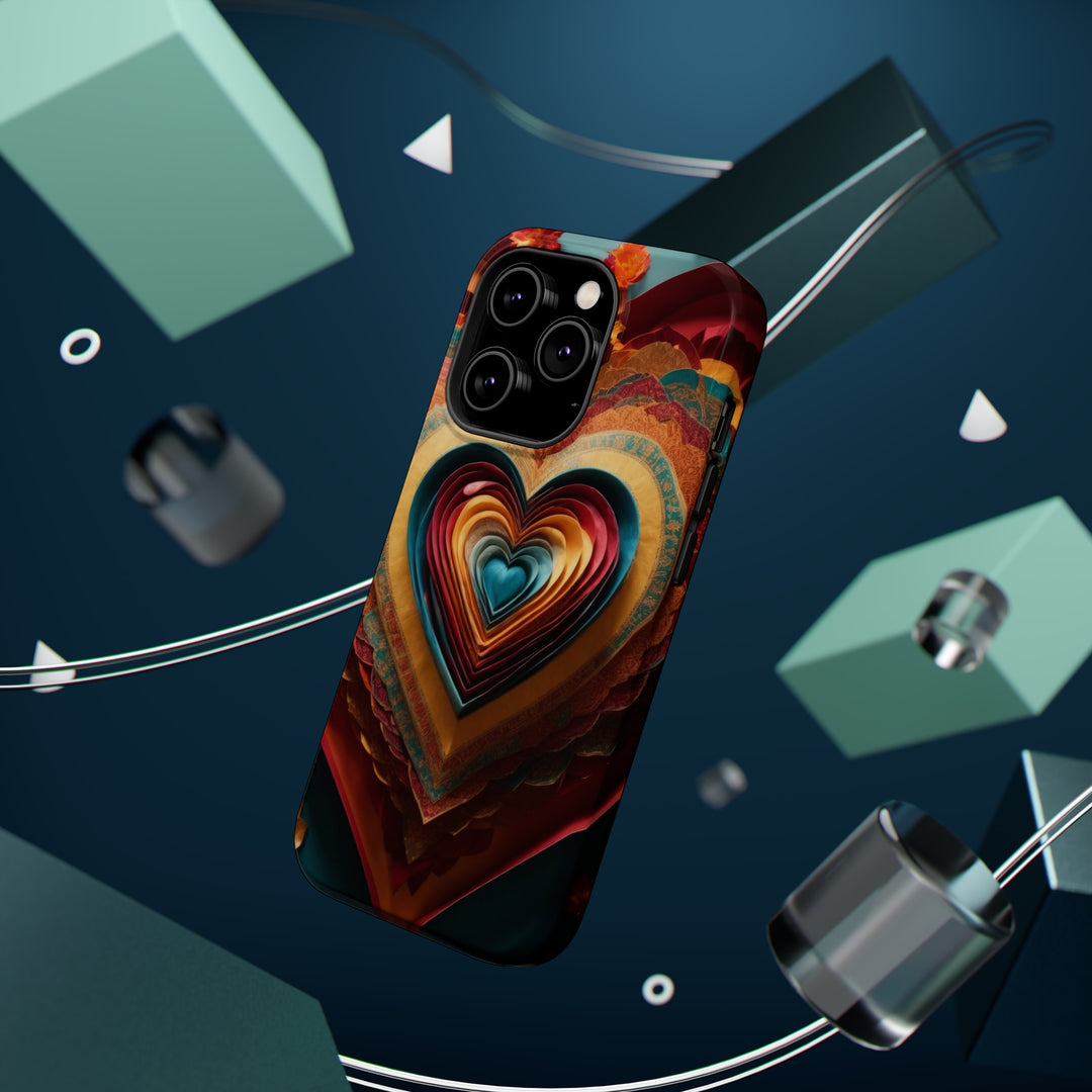 Infinite Layered Hearts - MagSafe Tough Case