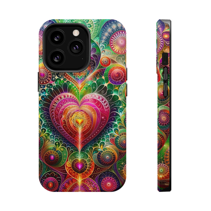 Kaleidoscopic Heart Symphony - MagSafe Tough Case