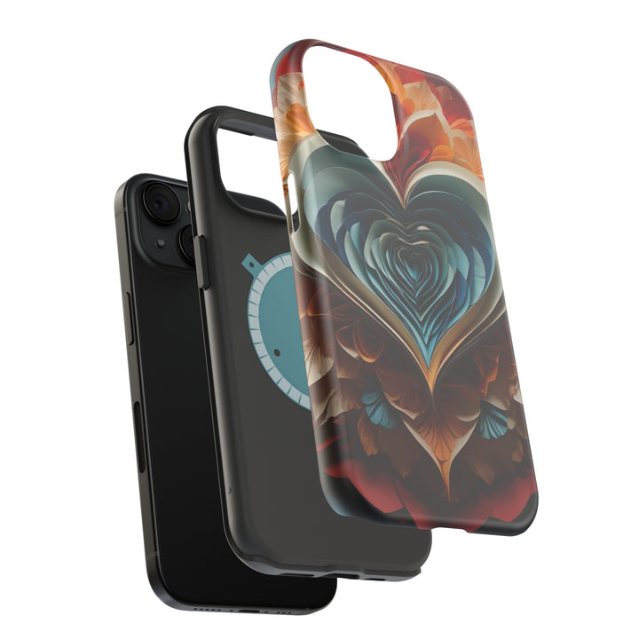 Blooming Heart Layers - MagSafe Tough Case