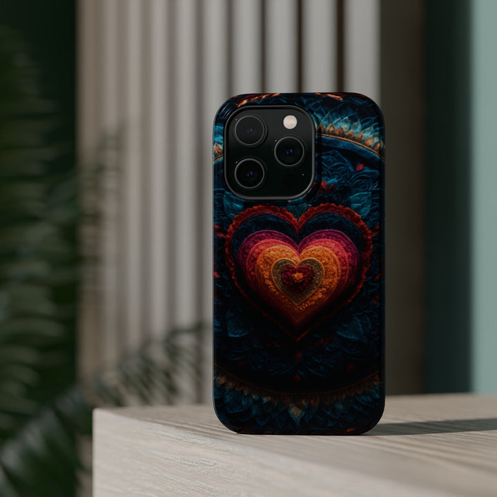 Nested Heart Tapestry - MagSafe Tough Case