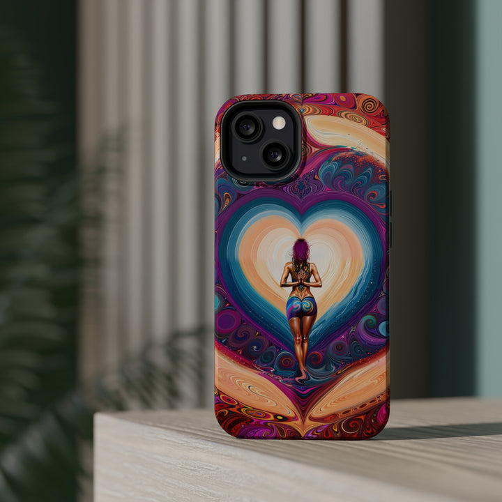 Cosmic Heart Vortex - MagSafe Tough Case