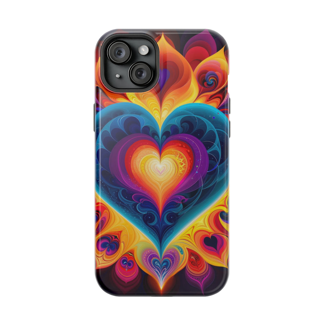 Cosmic Vibrant Heart - MagSafe Tough Case