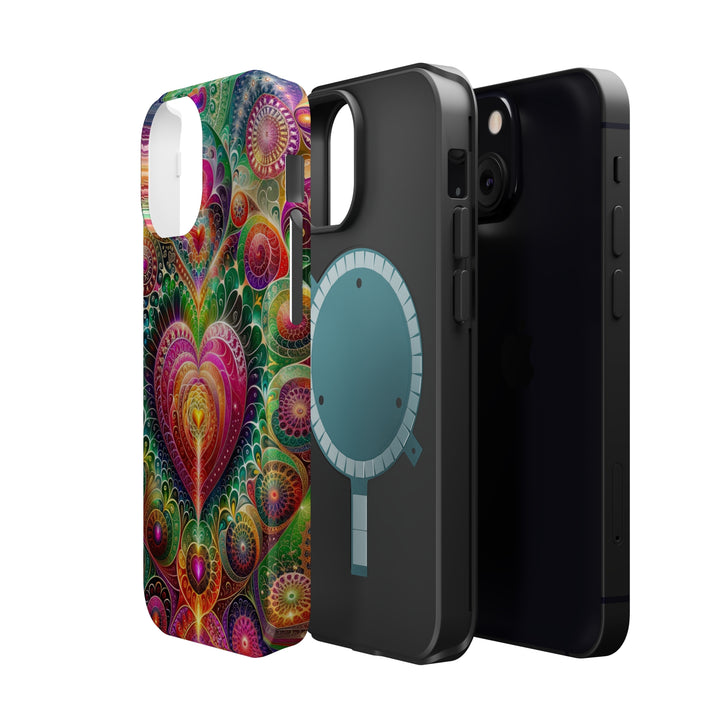 Kaleidoscopic Heart Symphony - MagSafe Tough Case