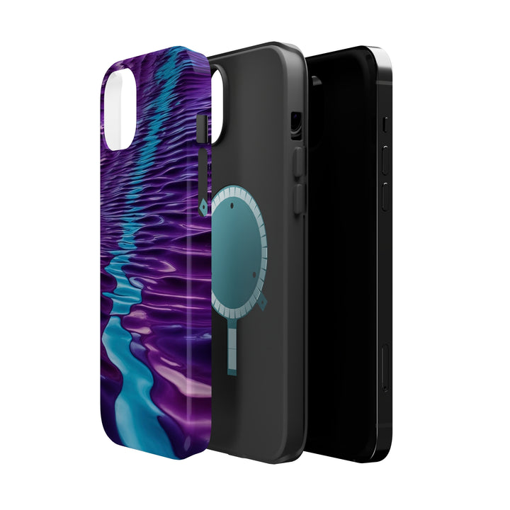 Amethyst Waves Illusion - MagSafe Tough Case