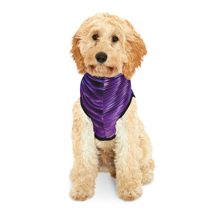 Amethyst Waves Illusion - Pet Hoodie